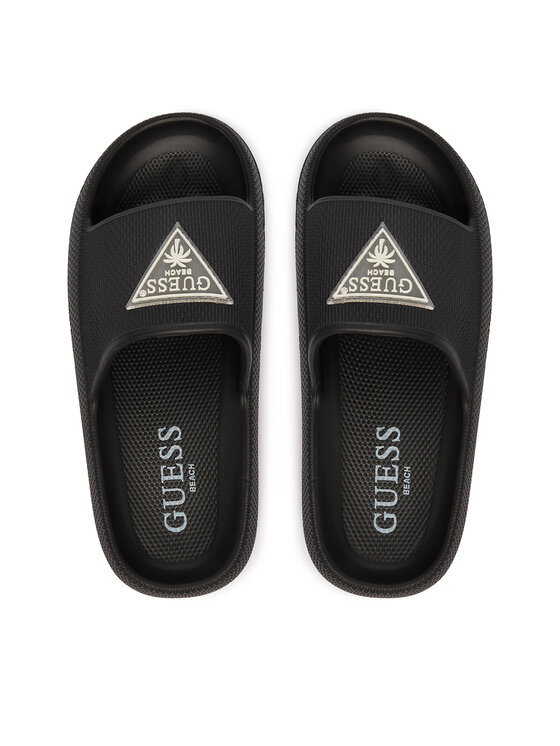 Guess Guess Klapki E6GZ19 WG5X0 Czarny
