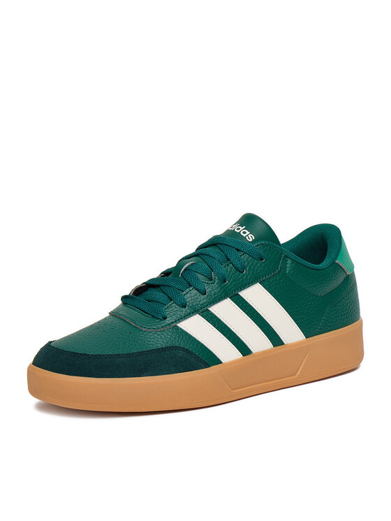adidas adidas Sneakersy BREAKNET 3.0 JR3554 Zielony