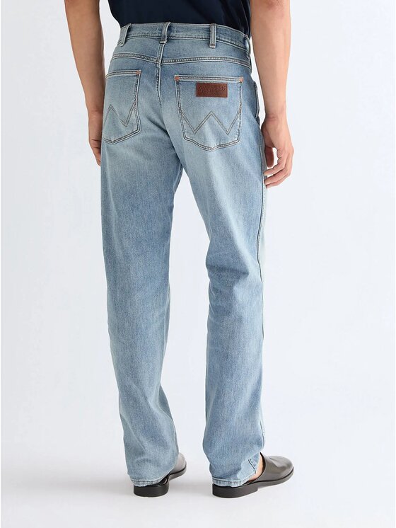 Wrangler Wrangler Jeansy FRONTIER Niebieski Regular Fit
