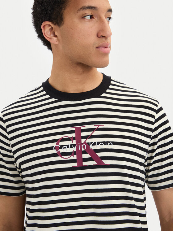 Calvin Klein Jeans Calvin Klein Jeans Tricou SS 20S LV04RD204G Negru Regular Fit