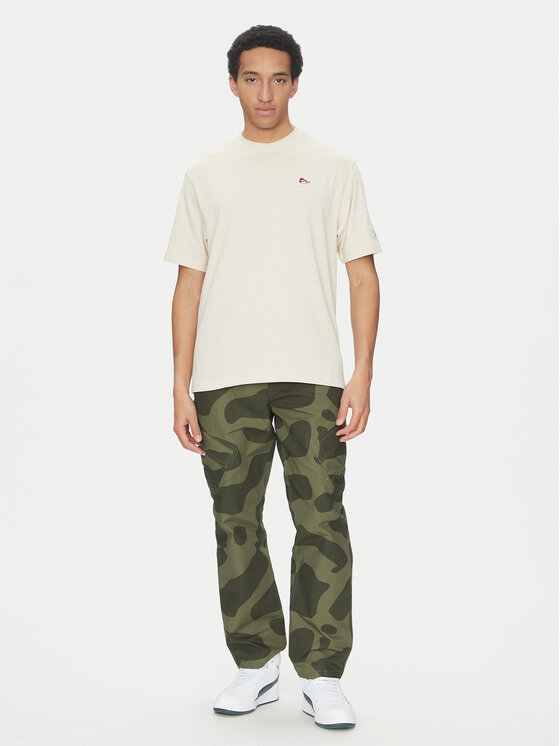 Nike Nike Штани з тканини FZ2060 Хакі Regular Fit