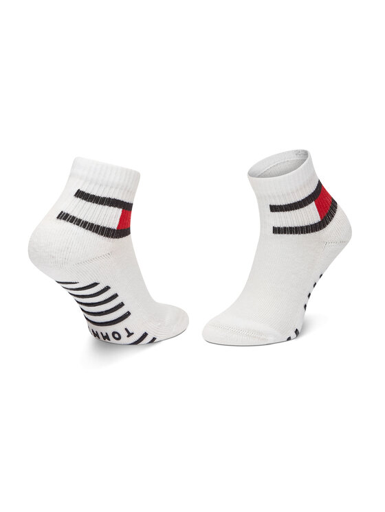 Tommy Hilfiger Tommy Hilfiger 2er-Set hohe Kindersocken 100002319 Weiß