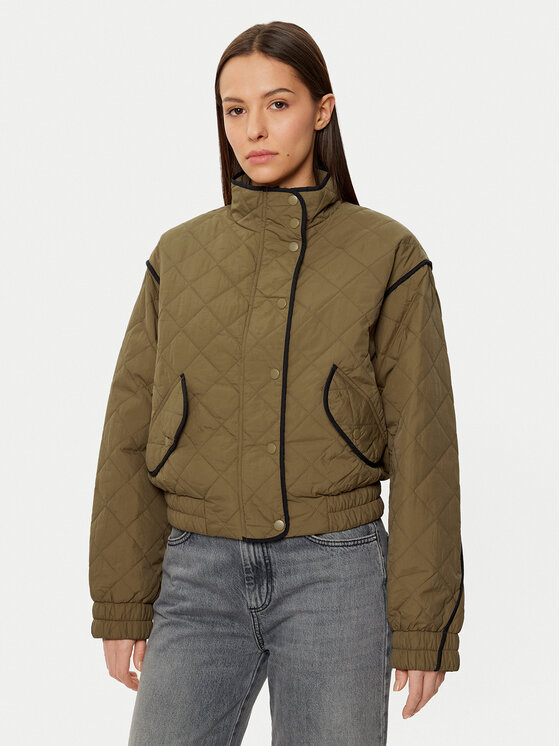 Vero Moda Bundy bomber Vilma 10320615 Kaki Relaxed Fit