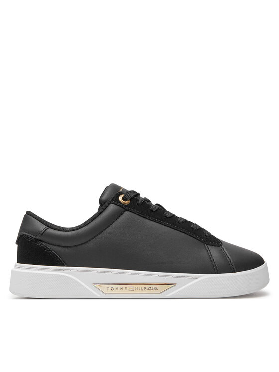 Tommy Hilfiger Sneakers Chic Court FW0FW08123 Schwarz Modivo