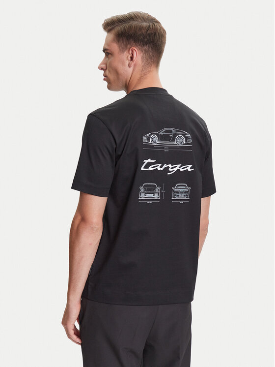 BOSS BOSS Tricou C-Thompson 197 PS 50543200 Negru Regular Fit