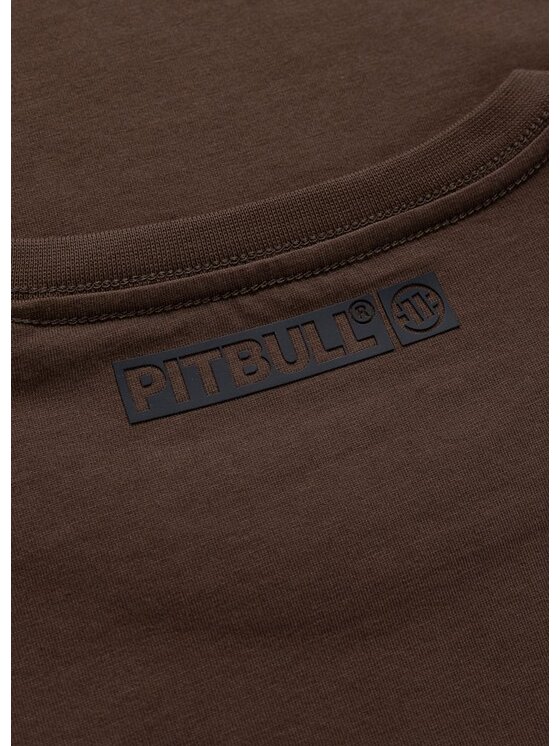PITBULL PITBULL T-Shirt HILLTOP Brązowy Regular Fit