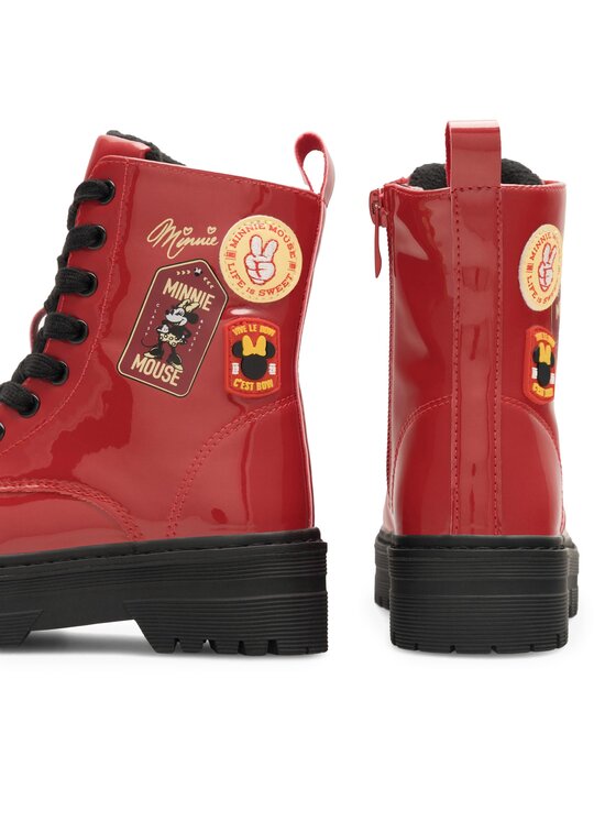Mickey&Friends Mickey&Friends Schnürstiefeletten AW23-30DSTC Rot
