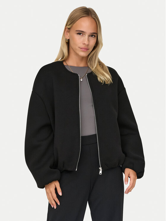 ONLY ONLY Mikina Ellie 15344567 Čierna Regular Fit