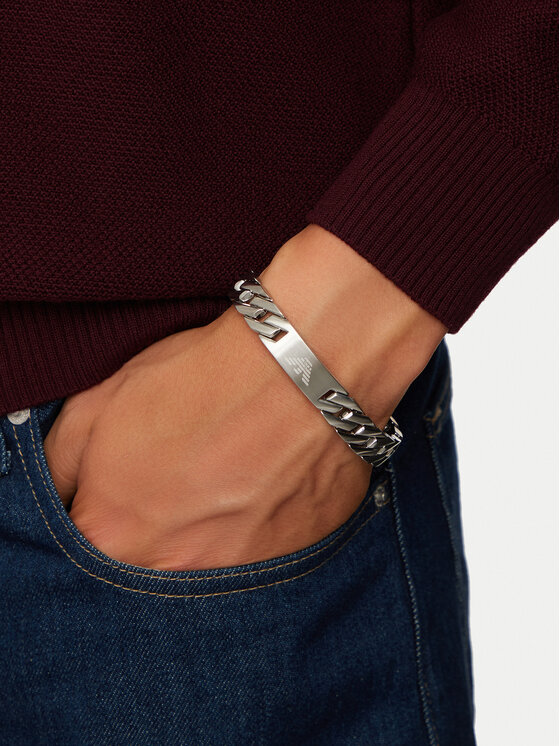 Emporio Armani Emporio Armani Náramek EGS2435040 Stříbrná