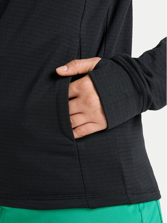 Roxy Roxy Технічний світшот Vertere Full Zip ERJFT04974 Чорний Regular Fit