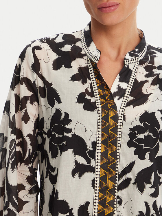 Devotion TWINS Devotion TWINS Φόρεμα καλοκαιρινό Armoni 025.306G Μαύρο Loose Fit