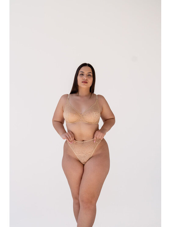 Love and Hate Love and Hate Figi klasyczne Issa Nude Przezroczysty