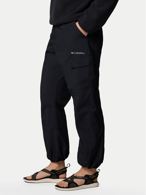 Columbia Columbia Штани outdoor Sandier™ Parachute Pant 2119061 Чорний Relaxed Fit
