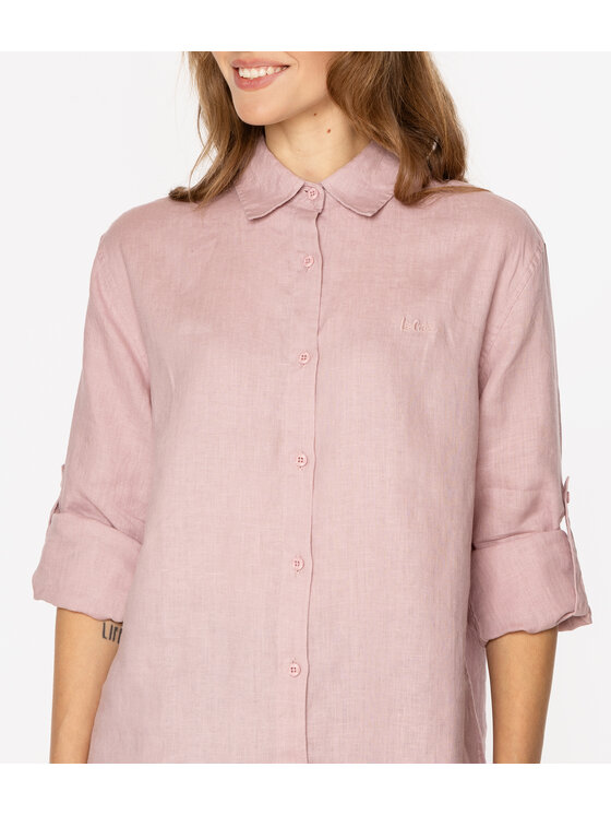 Lee Cooper Lee Cooper Koszula LINA 2020 Różowy Regular Fit