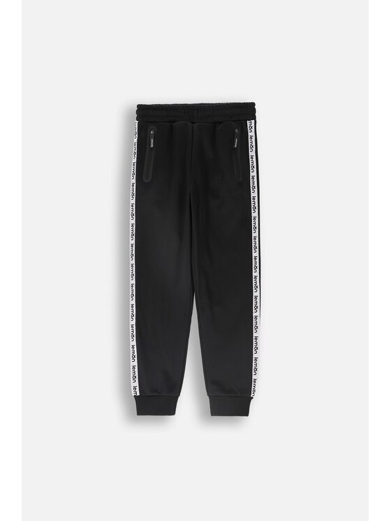 Lemon Explore Lemon Explore Spodnie dresowe ZL4120902ACB-021 Czarny Regular Fit