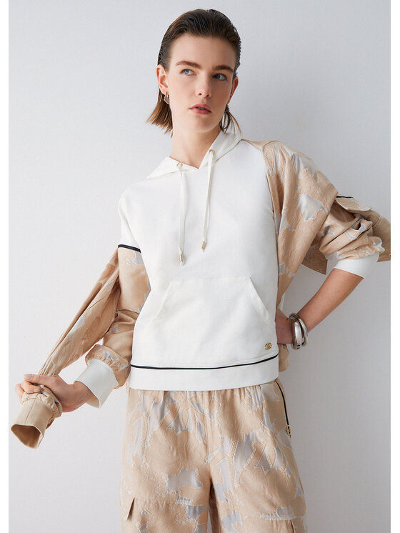 Liu Jo Liu Jo Felpa TA6198FS090C3883 Beige Regular Fit