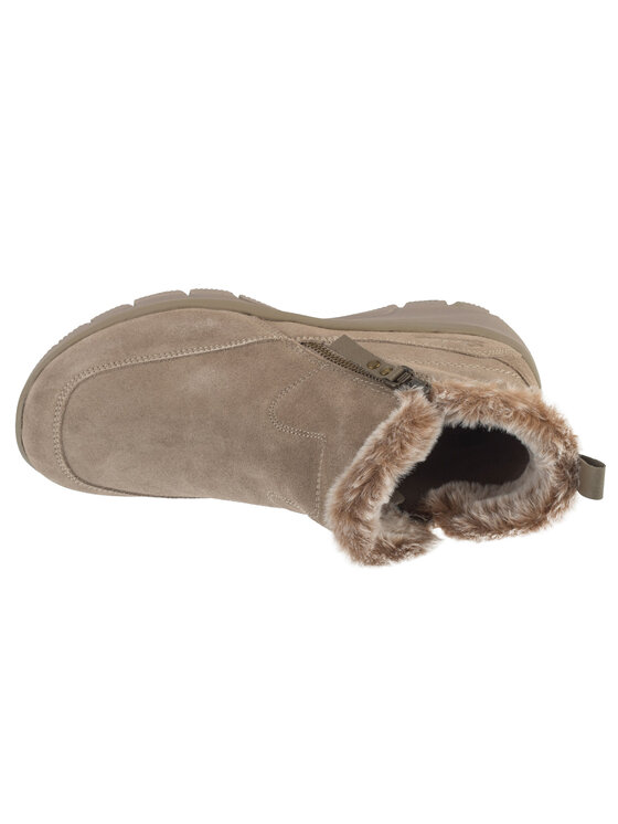 Skechers Skechers Śniegowce Easy Going - Cool Zip! Beżowy