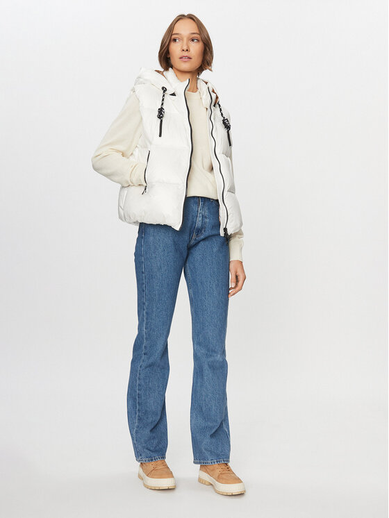 Deha Deha Smanicato D93580 Bianco Regular Fit