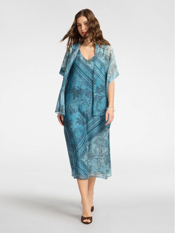 Elena Mirò Elena Mirò Abito da cocktail 7010P000320N001 Blu Regular Fit