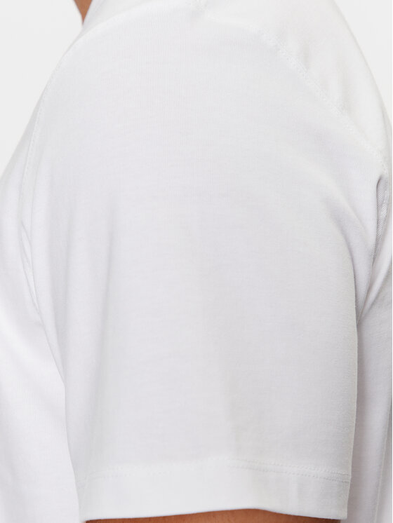 Wrangler Wrangler T-shirt Sign Off 112341126 Bianco Regular Fit