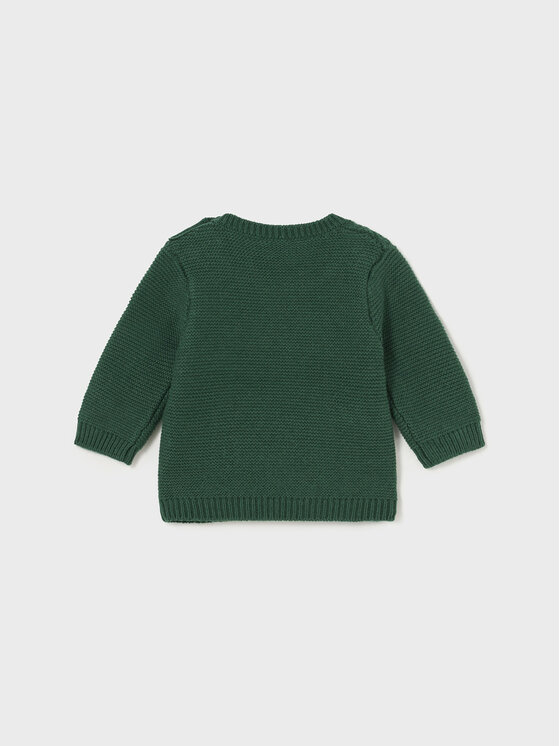 Mayoral Mayoral Pulover 2.306 Zelena Regular Fit