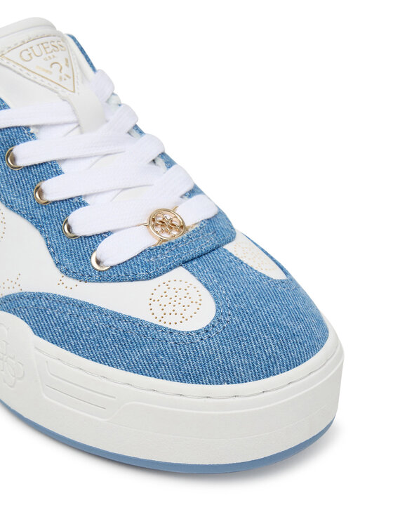 Guess Guess Sneakersy FLPSW4 DEN12 Bílá