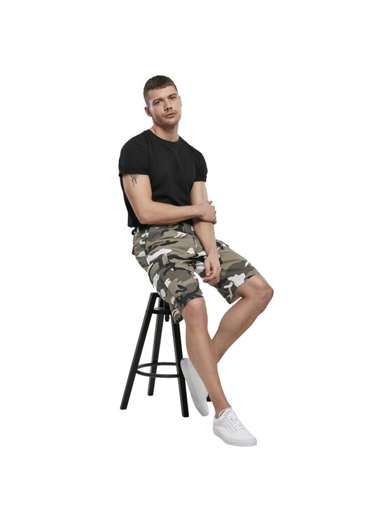 Brandit Brandit Spodnie materiałowe 2019.15 Szary Regular Fit