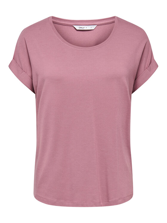 ONLY ONLY T-Shirt Moster 15106662 Ροζ Regular Fit
