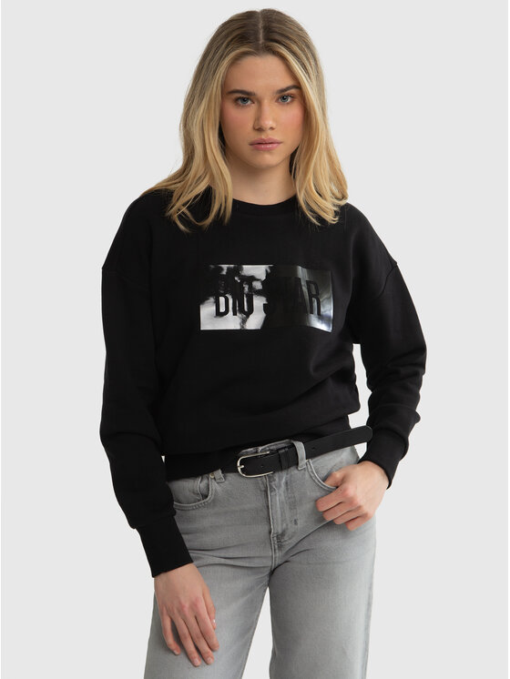 BIG STAR BIG STAR Bluza ONEIDEA Czarny Basic Fit