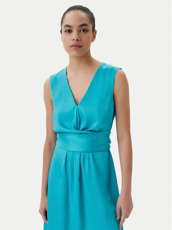 Liu Jo Liu Jo Sukienka koktajlowa WA5176 T5973 Zielony Regular Fit