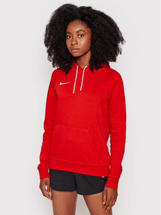 Nike Nike Bluza Park CW6957 Czerwony Regular Fit