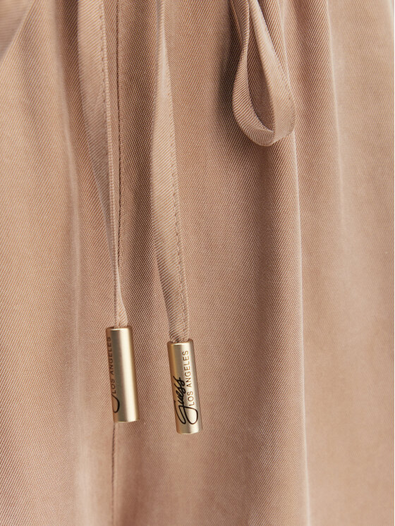 Guess Guess Riidest püksid W6GB07 W1781 Beež Regular Fit