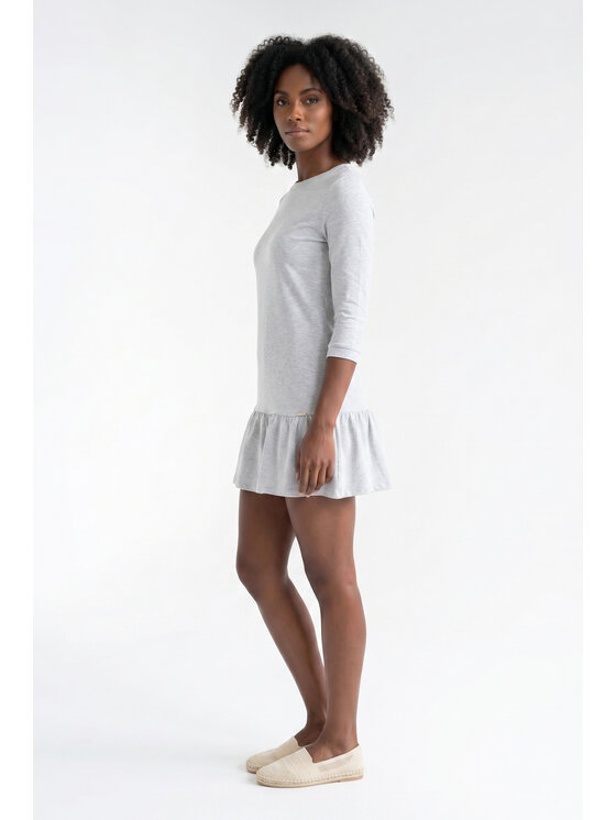 FIGL FIGL Φόρεμα καθημερινό M1374 Γκρι A-Line Fit