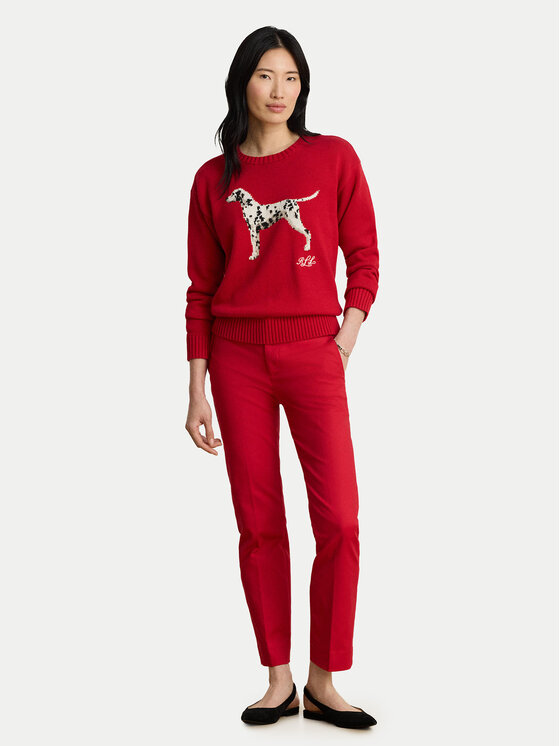 LAUREN RALPH LAUREN LAUREN RALPH LAUREN Светр 200B27843001 Червоний Relaxed Fit