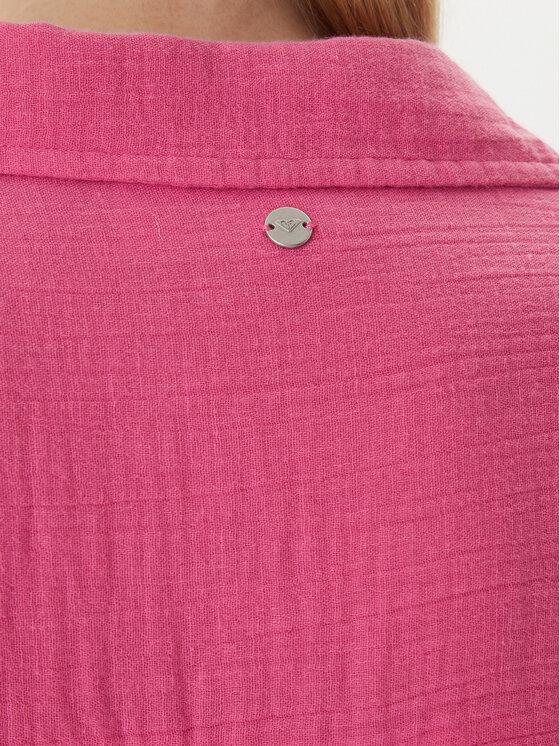 Roxy Roxy Πουκάμισο Morning Shine ERJWT03739 Ροζ Loose Fit