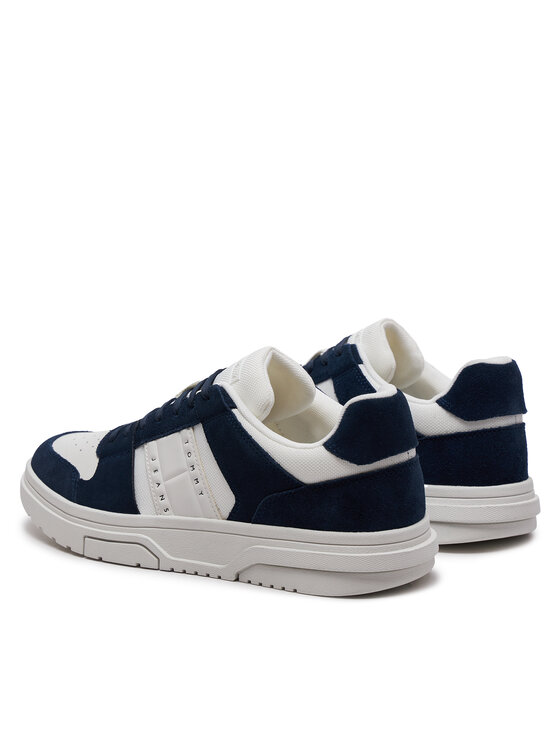 Tommy Jeans Tommy Jeans Sneakersy The Brooklyn Suede EM0EM01371 Tmavomodrá