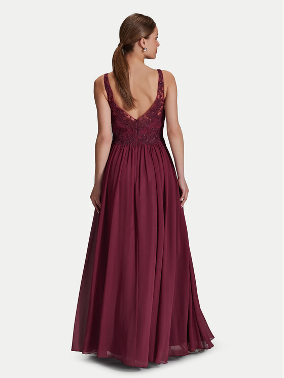 Hey Kyla Hey Kyla Õhtune kleit 5AI070HK Bordoopunane Regular Fit