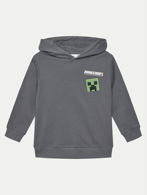 NAME IT NAME IT Felpa Jacot MINECRAFT 13238540 Grigio Regular Fit