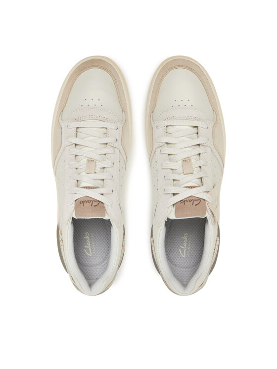 品多く Courtlite2 Sneakersy Clarks Lo Modivo.pl | Écru 26181290 その他