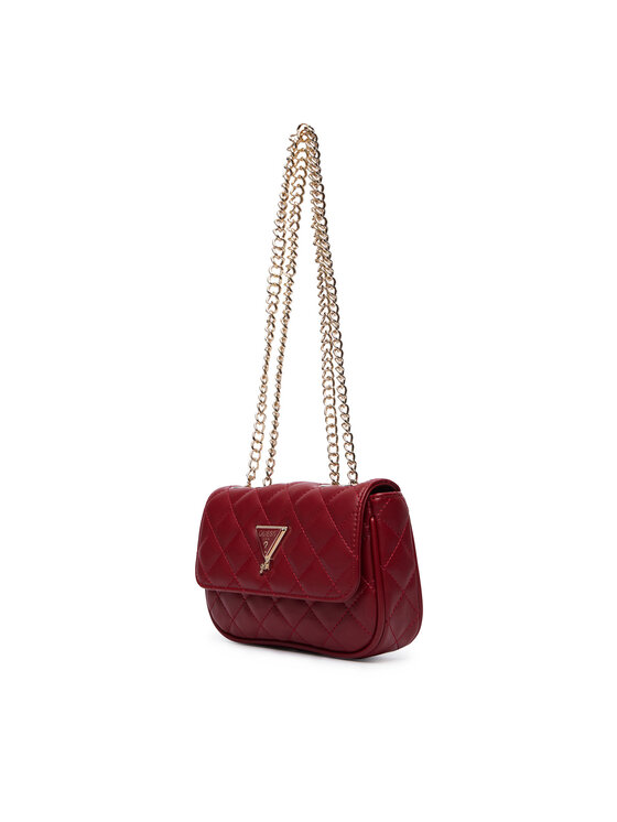 Guess Guess Kabelka J5YZ17 WGT10 Tmavo červená