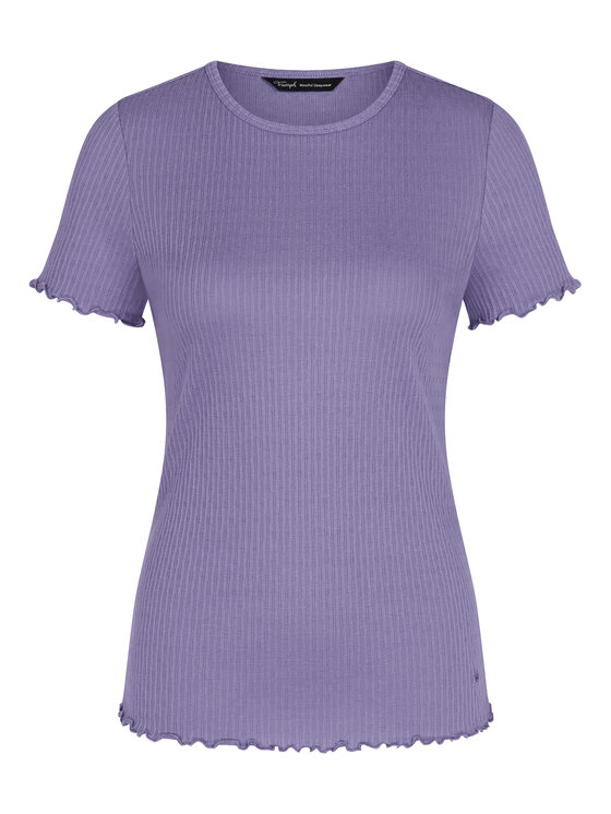 Triumph Triumph Koszulka piżamowa Mix & Match 10227214 Fioletowy Regular Fit