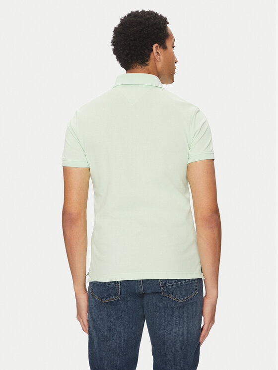 Tommy Hilfiger Tommy Hilfiger Polo 1985 MW0MW17771 Zelena Slim Fit