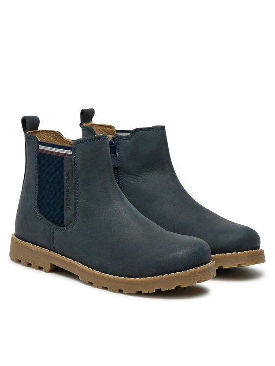 Tommy Hilfiger Tommy Hilfiger Gležnjače T1X5-33700-0124 S Tamnoplava