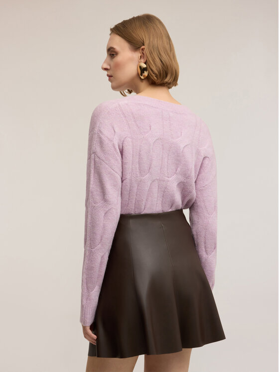 Motivi Motivi Maglione M029W003702N009 Viola Regular Fit