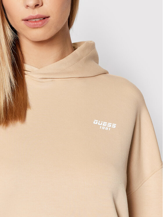Felpa V2RQ09 KL002 Beige Relaxed Fit