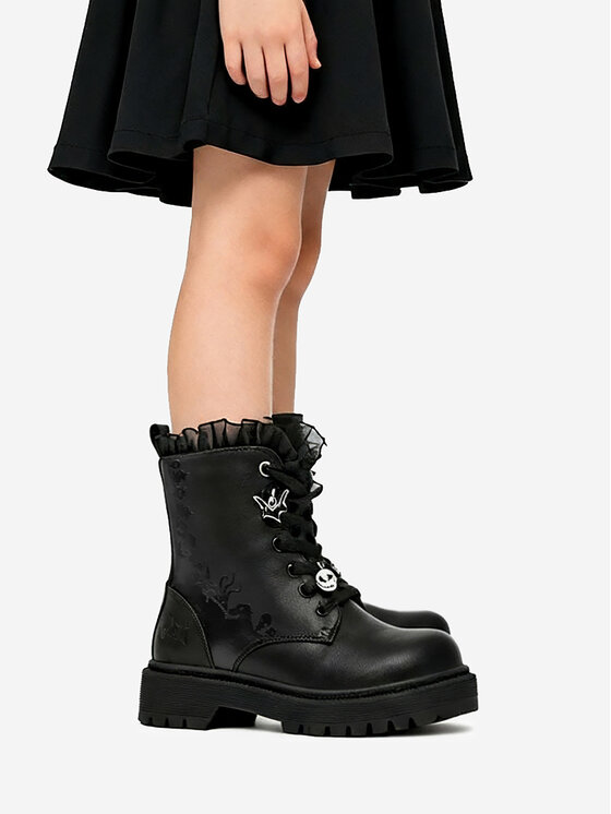 NIGHTMARE BEFORE CHRISTMAS NIGHTMARE BEFORE CHRISTMAS Schnürschuhe CEO-CS-AW25-358DNBC Schwarz