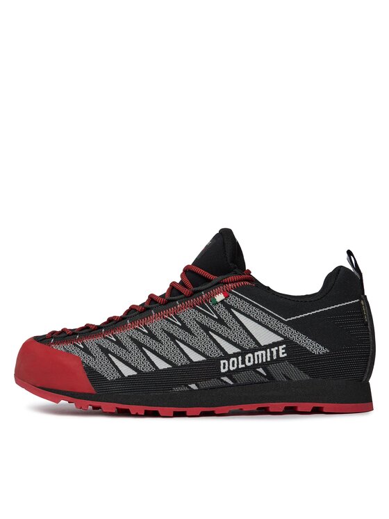 Dolomite Dolomite Pārgājienu apavi Velocissima GTX Pewter Close Fit GORE-TEX 280411 Melns