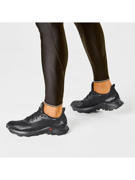 Salomon Salomon Маратонки за бягане Alphacross Blast Gtx GORE-TEX 411053 27 V0 Черен