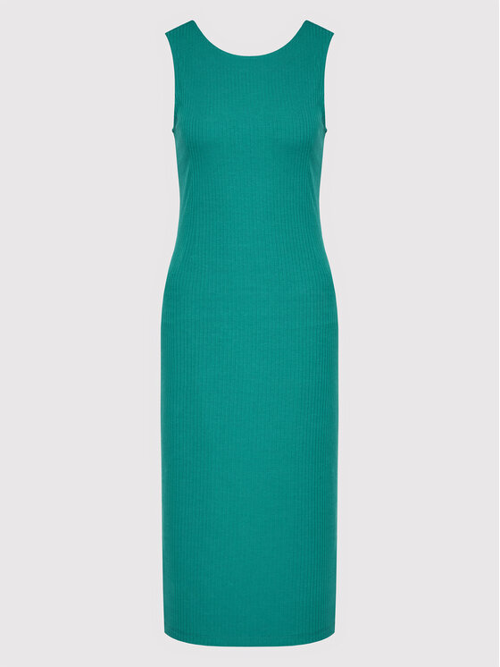 Americanos Americanos Strickkleid Barbuda Grün Skinny Fit