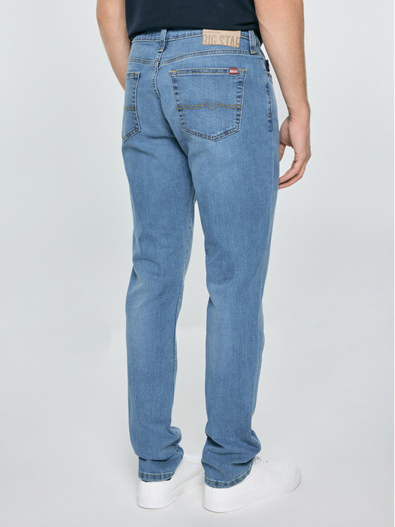 BIG STAR BIG STAR Jeansy TERRY CARROT Niebieski Tapered Fit